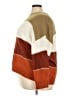 BLOOMCHIC 100% Acrylic Color Block Brown Pullover Sweater Size 26 - photo 5