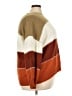 BLOOMCHIC 100% Acrylic Color Block Brown Pullover Sweater Size 26 - photo 4