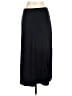 Michele Solid Black Formal Skirt Size L - photo 2