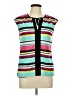 Worthington Teal Sleeveless Blouse Size L - photo 1