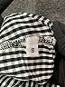 Unbranded Checkered-gingham Gray 3/4 Sleeve Blouse Size S - photo 7