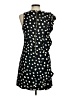 Julie Brown 100% Polyester Polka Dots Black Cocktail Dress Size 6 - photo 2