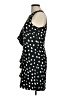 Julie Brown 100% Polyester Polka Dots Black Cocktail Dress Size 6 - photo 5