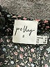 Polly 100% Polyester Print Black Casual Dress Size 0 - photo 3