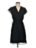 H&M 100% Polyester Polka Dots Black Casual Dress Size 0 - photo 1