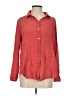 OUTERKNOWN Houndstooth Red Long Sleeve Button-Down Shirt Size XXS (estimated) - photo 1