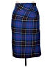 Zara Plaid Blue Formal Skirt Size XL - photo 1
