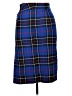 Zara Plaid Blue Formal Skirt Size XL - photo 2