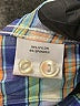PETER MILLAR Plaid Blue Long Sleeve Button-Down Shirt Size M - photo 8