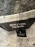 Simply Vera Vera Wang Gray Pullover Sweater Size L - photo 7