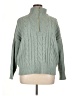 Calligraphie Green Pullover Sweater Size XL - photo 1