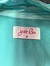 Jess Lea Teal Short Sleeve Blouse Size S - photo 7