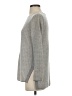 Nordstrom Collection 100% Cashmere Houndstooth Gray Cashmere Pullover Sweater Size XS - photo 5
