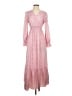 Unbranded 100% Polyester Pink Casual Dress Size S - photo 1