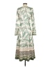Unbranded Print Green Casual Dress Size S - photo 2