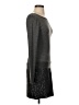 IISLI 100% Wool Gray Cocktail Dress Size P (petite) - photo 4