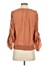 Catherine Malandrino 100% Polyester Tan 3/4 Sleeve Blouse Size XS - photo 2