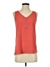 Fortune + Ivy 100% Polyester Orange Sleeveless Top Size S - photo 1