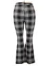 Vanilla Star Plaid Black Gray Dress Pants Size 1X - photo 2