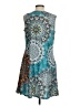 Unbranded Paisley Teal Casual Dress Size XXS (estimated) - photo 2