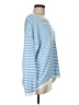 Unbranded 100% Rayon Stripes Blue Pullover Sweater Size M - photo 4