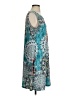 Unbranded Paisley Teal Casual Dress Size XXS (estimated) - photo 4