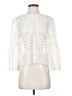 J.Crew 100% Polyester Ivory 3/4 Sleeve Blouse Size 4 - photo 1