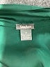 Neiman Marcus 100% Polyester Green 3/4 Sleeve Blouse Size M - photo 4