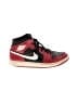 Air Jordan 100% Leather Red 1 Mid Sneakers Size W 10.5(M 9) - photo 1