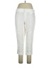 100% CAPRI 100% Linen Solid Chevron-herringbone White Linen Pants Size 3X - photo 1