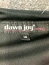 Dawn Joy Evening 100% Polyester Chevron-herringbone Black Cocktail Dress Size 14 - photo 7
