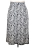 Talbots Paisley Gray Silver Casual Skirt Size 3X (petite) - photo 2