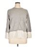 St. John Gray Pullover Sweater Size XL - photo 1