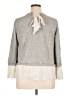 St. John Gray Pullover Sweater Size XL - photo 2