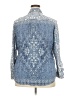Style&Co 100% Rayon Blue 3/4 Sleeve Blouse Size 2X - photo 2