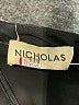 Nicholas 100% Silk Floral Black Casual Skirt Size 8 - photo 4
