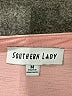 Southern Lady Pink Long Sleeve Henley Size M - photo 7