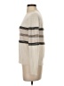 Pure Amici 100% Cashmere Stripes Ivory Cashmere Pullover Sweater Size XS - photo 5