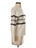 Pure Amici 100% Cashmere Stripes Ivory Cashmere Pullover Sweater Size XS - photo 4