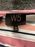 W5 100% Polyester Stripes Pink Short Sleeve Blouse Size L - photo 7