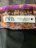 Zara Paisley Blue Purple Casual Skirt Size XS - photo 4