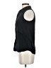 Theory 100% Silk Black Sleeveless Silk Top Size S - photo 5