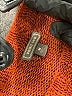 Point Sur Solid Orange Pullover Sweater Size M - photo 6