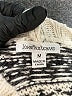 John Paul Richard Chevron-herringbone Ivory Pullover Sweater Size M - photo 7
