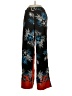 Laundry by Shelli Segal 100% Polyester Print Black Casual Pants Size S - photo 1