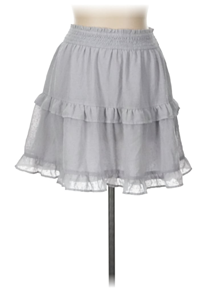 Pre-owned Storia Casual Skirt In Gray