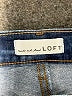 Ann Taylor LOFT Hearts Blue Jeans Size 28 waist - photo 7