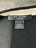 St. John Caviar Black Sleeveless Top Size L - photo 7