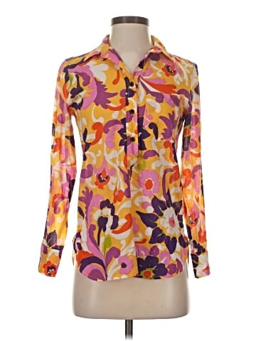J.Crew Collection Long Sleeve Blouse (view 1)