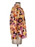 J.Crew Collection Floral Purple Long Sleeve Blouse Size 0 - photo 4